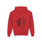 Youth Bucking bull Rodeo Heavy Blend Hooded Sweatshirt