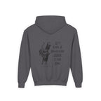Youth Bucking bull Rodeo Heavy Blend Hooded Sweatshirt
