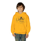 Youth Bucking bull Rodeo Heavy Blend Hooded Sweatshirt