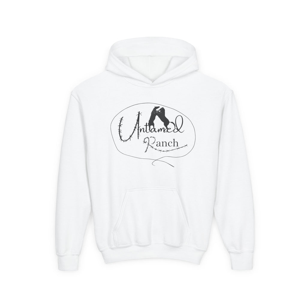 Youth Bucking bull Rodeo Heavy Blend Hooded Sweatshirt