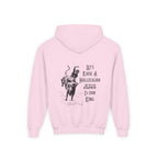 Youth Bucking bull Rodeo Heavy Blend Hooded Sweatshirt