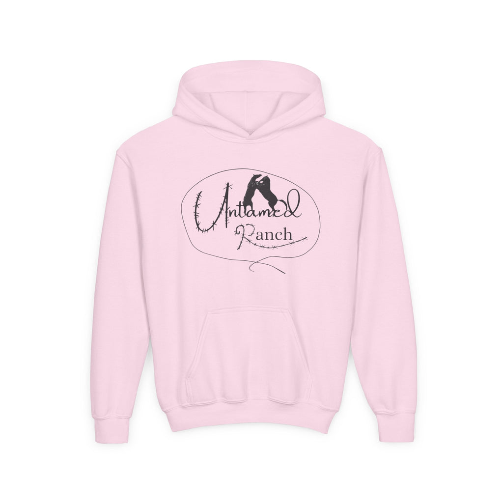 Youth Bucking bull Rodeo Heavy Blend Hooded Sweatshirt