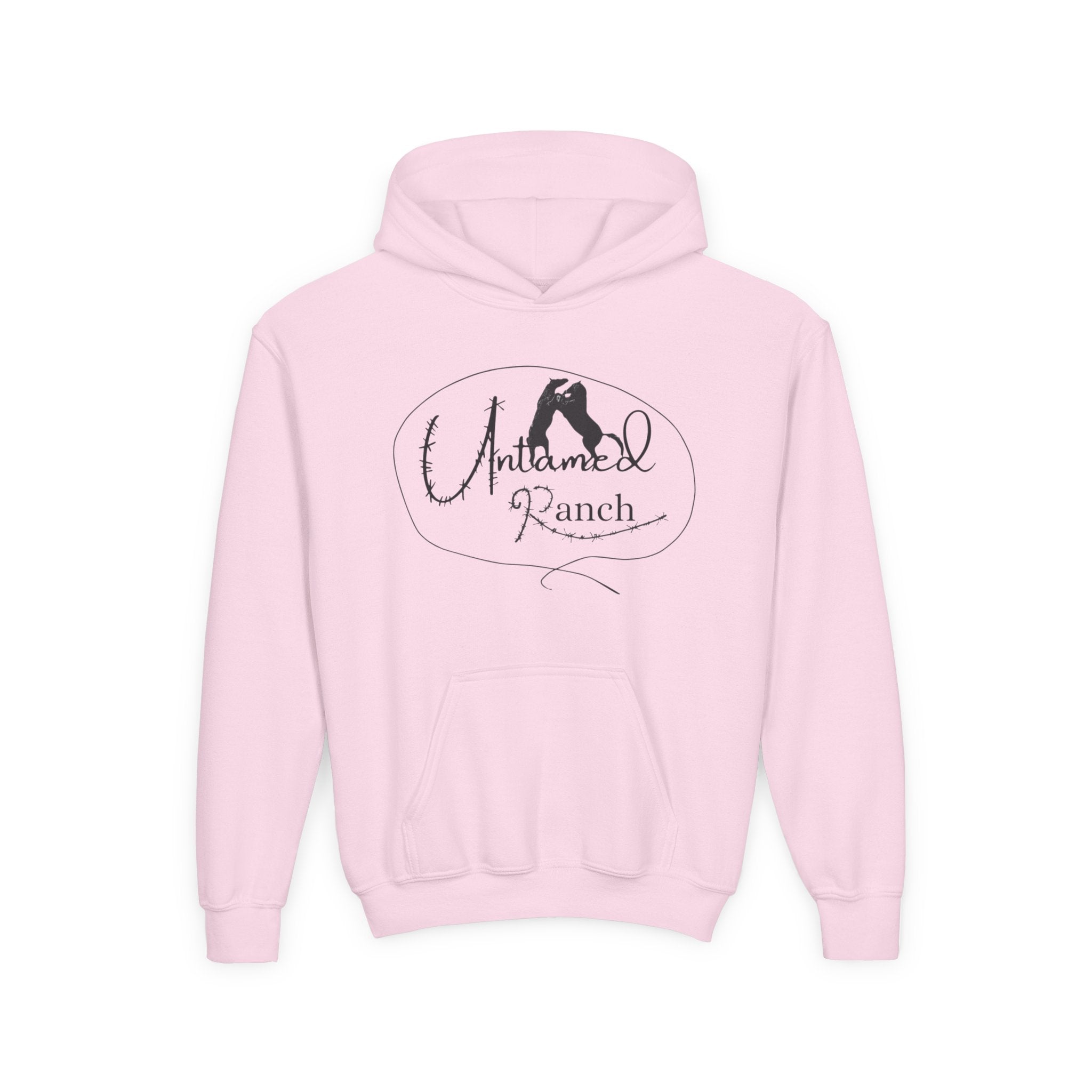 Youth Bucking bull Rodeo Heavy Blend Hooded Sweatshirt