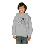 Youth Bucking bull Rodeo Heavy Blend Hooded Sweatshirt