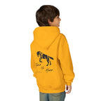 Fear no more country horse Youth Heavy Blend Hooded Sweatshirt