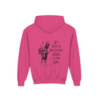 Youth Bucking bull Rodeo Heavy Blend Hooded Sweatshirt