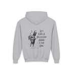 Youth Bucking bull Rodeo Heavy Blend Hooded Sweatshirt