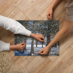 Snowy evergreens Jigsaw puzzle