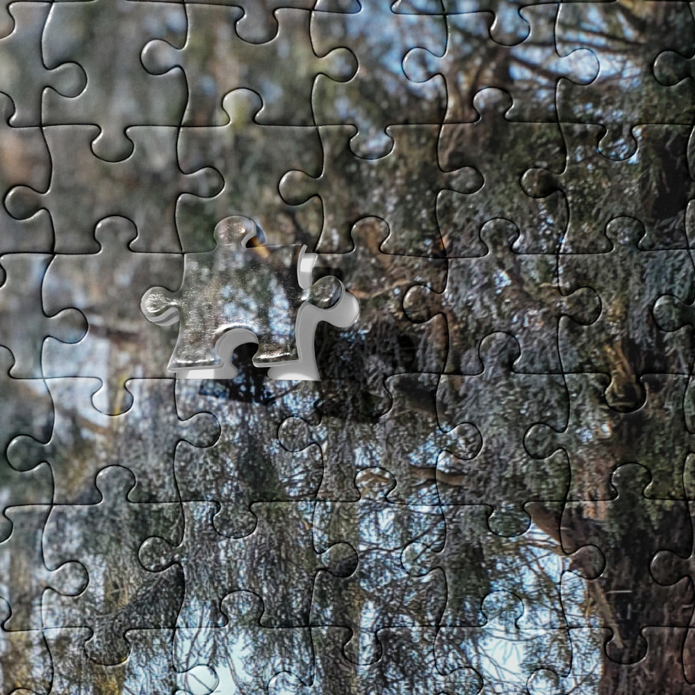 Snowy evergreens Jigsaw puzzle